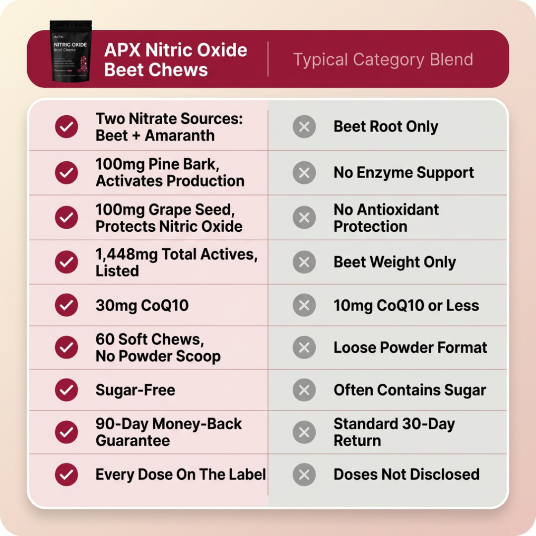 Nitric Oxide Beet Chews